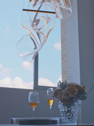 Acrylic LED Chandelier Arkstarhome