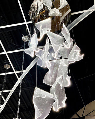 Acrylic LED Chandelier Arkstarhome