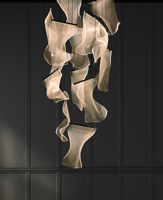 Acrylic LED Chandelier Arkstarhome