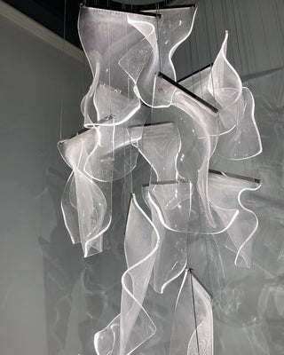 Acrylic LED Chandelier Arkstarhome
