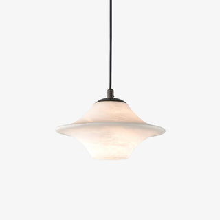 Saucer Alabaster Pendant Light Arkstarhome