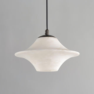 Saucer Alabaster Pendant Light Arkstarhome