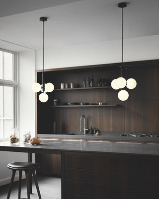 Scandiluxe Brass Pendant Swag Light Arkstarhome