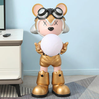 Space Bear Built-in Battery Floor Lamp Arkstarhome