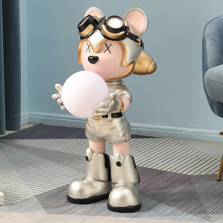 Space Bear Built-in Battery Floor Lamp Arkstarhome