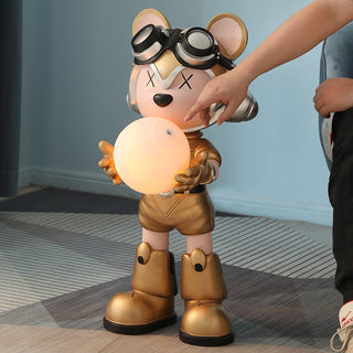 Space Bear Built-in Battery Floor Lamp Arkstarhome