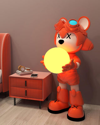 Space Bear Built-in Battery Floor Lamp Arkstarhome