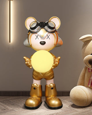 Space Bear Built-in Battery Floor Lamp Arkstarhome