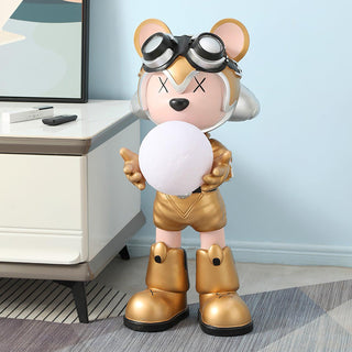 Space Bear Built-in Battery Floor Lamp Arkstarhome