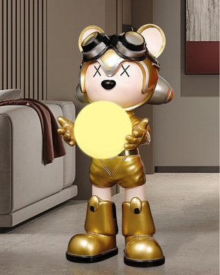 Space Bear Built-in Battery Floor Lamp Arkstarhome