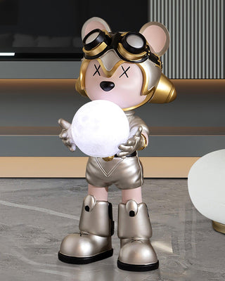 Space Bear Built-in Battery Floor Lamp Arkstarhome