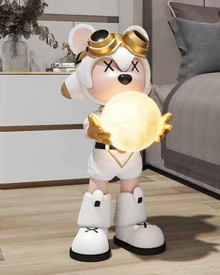Space Bear Built-in Battery Floor Lamp Arkstarhome
