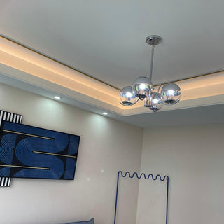 Space Ball Chandelier Arkstarhome