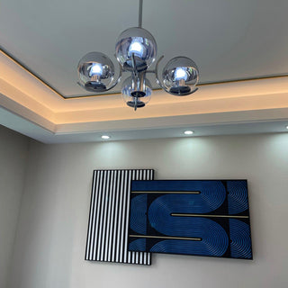 Space Ball Chandelier Arkstarhome