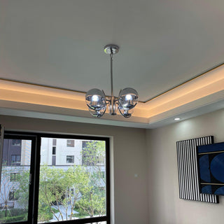 Space Ball Chandelier Arkstarhome
