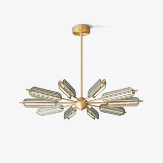 Sputnik Brass Chandelier Arkstarhome