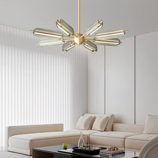 Sputnik Brass Chandelier Arkstarhome