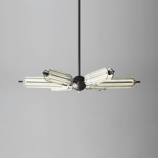 Sputnik Brass Chandelier Arkstarhome