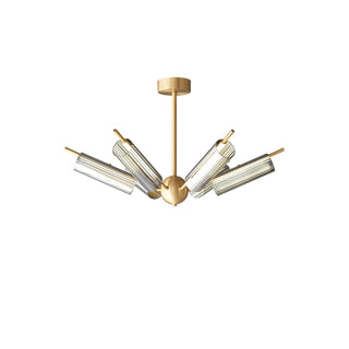 Sputnik Brass Chandelier Arkstarhome