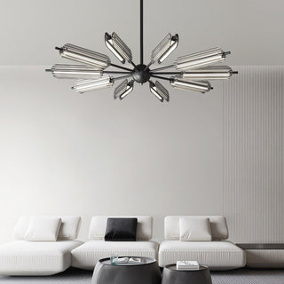 Sputnik Brass Chandelier Arkstarhome