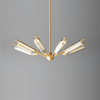 Sputnik Brass Chandelier Arkstarhome