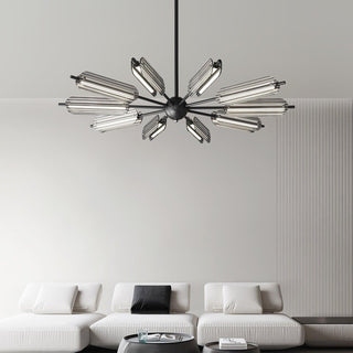 Sputnik Brass Chandelier Arkstarhome