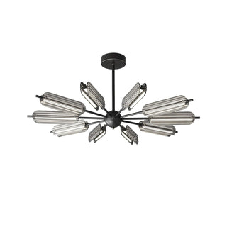 Sputnik Brass Chandelier Arkstarhome