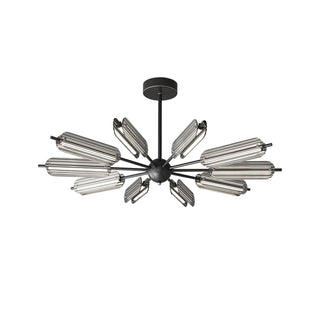 Sputnik Brass Chandelier Arkstarhome