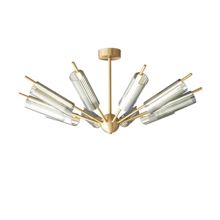 Sputnik Brass Chandelier Arkstarhome
