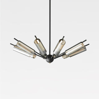 Sputnik Brass Chandelier Arkstarhome