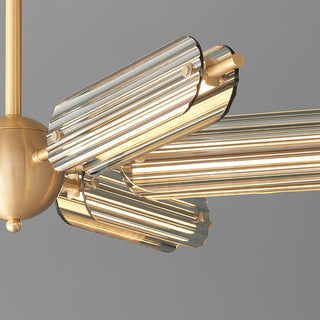 Sputnik Brass Chandelier Arkstarhome