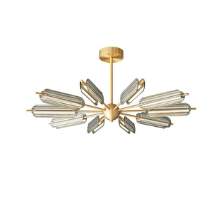 Sputnik Brass Chandelier Arkstarhome