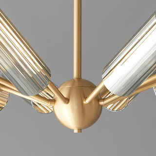 Sputnik Brass Chandelier Arkstarhome