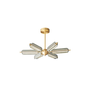 Sputnik Brass Chandelier Arkstarhome