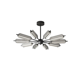 Sputnik Brass Chandelier Arkstarhome