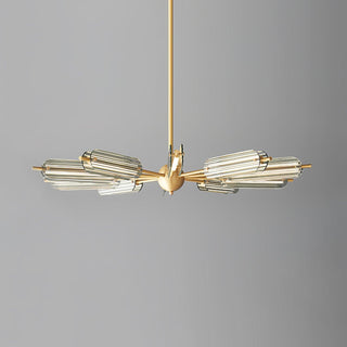 Sputnik Brass Chandelier Arkstarhome
