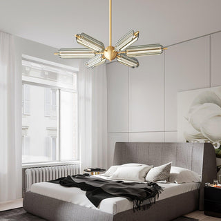 Sputnik Brass Chandelier Arkstarhome