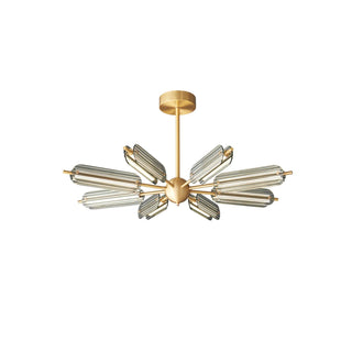 Sputnik Brass Chandelier Arkstarhome