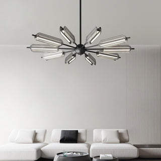 Sputnik Brass Chandelier Arkstarhome