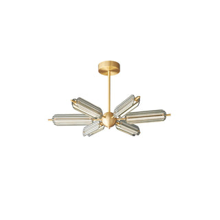 Sputnik Brass Chandelier Arkstarhome