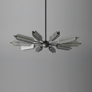 Sputnik Brass Chandelier Arkstarhome