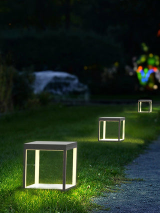 Square Frame Post Outdoor Light Arkstarhome