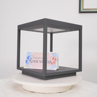 Square Frame Post Outdoor Light Arkstarhome