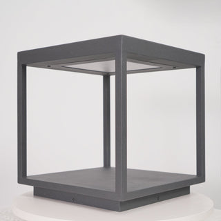Square Frame Post Outdoor Light Arkstarhome