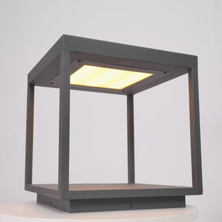 Square Frame Post Outdoor Light Arkstarhome