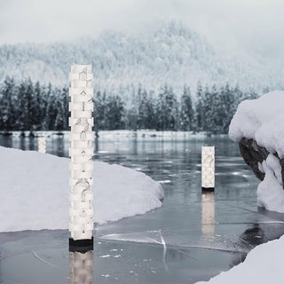 Stacked Alabaster Squares Floor Lamp Arkstarhome