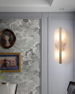Stone Wall Alabaster LED Sconce Arkstarhome