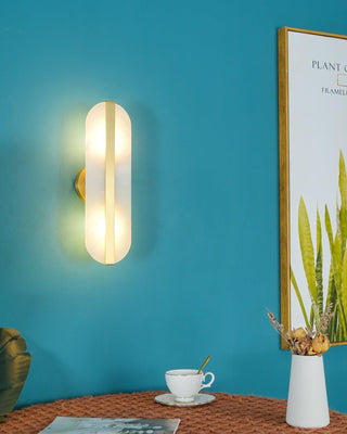 Stone Wall Alabaster LED Sconce Arkstarhome