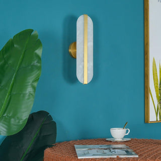 Stone Wall Alabaster LED Sconce Arkstarhome