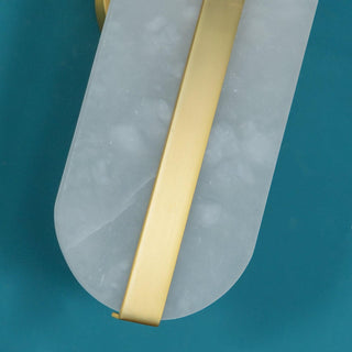 Stone Wall Alabaster LED Sconce Arkstarhome